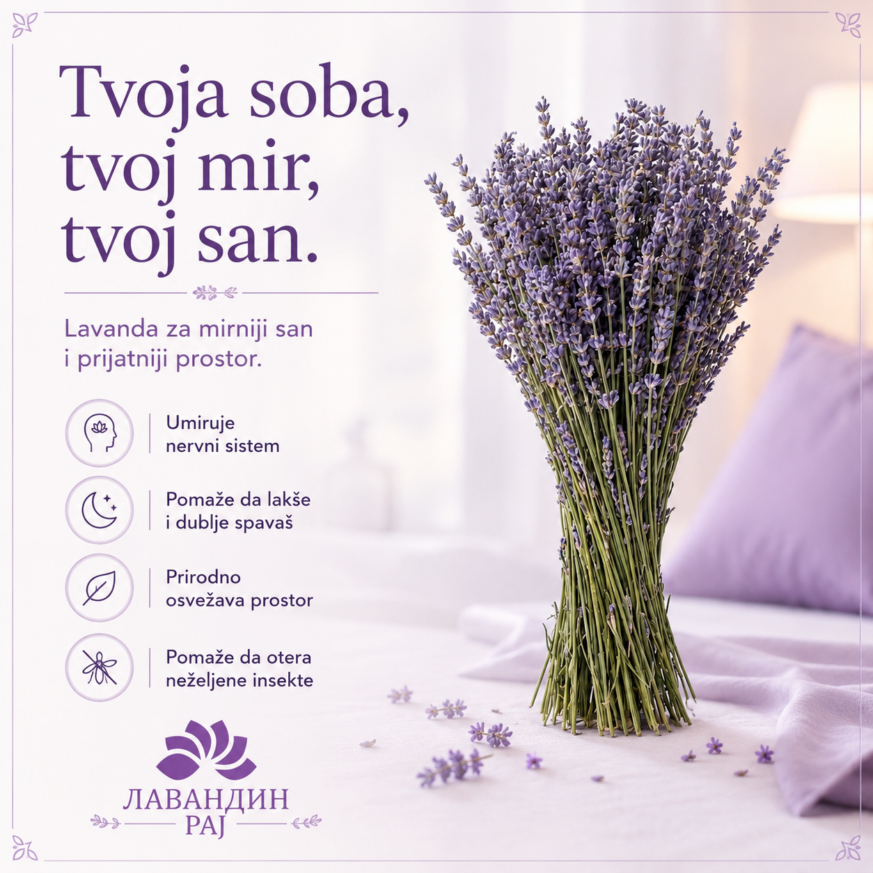 Lavandin buket